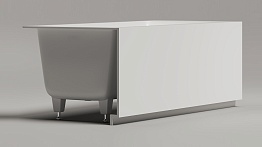 Ниша для ног во фронтальном экране